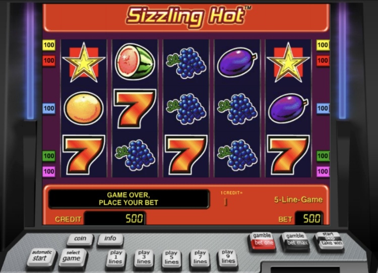 Игровой автомат «Sizzling Hot» в Азино 777