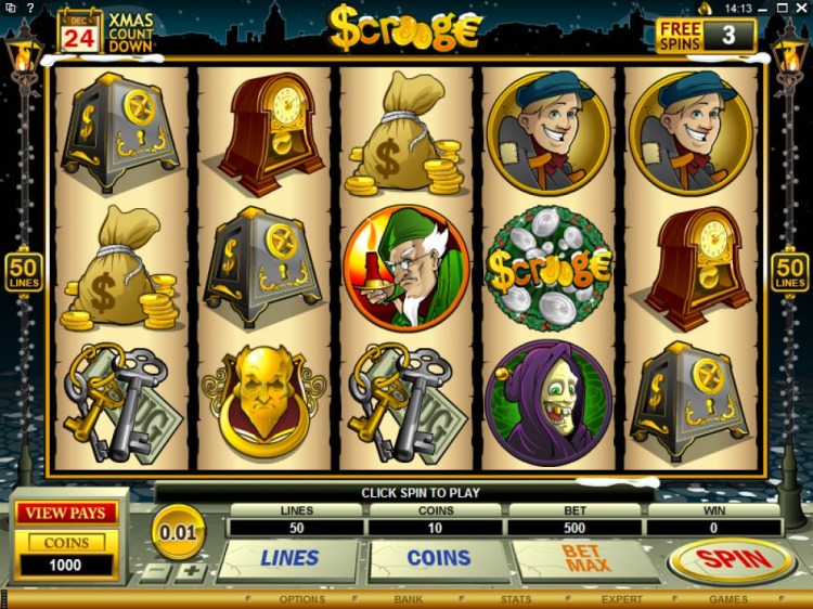 Игровой автомат «Scrooge» в казино Дрифт